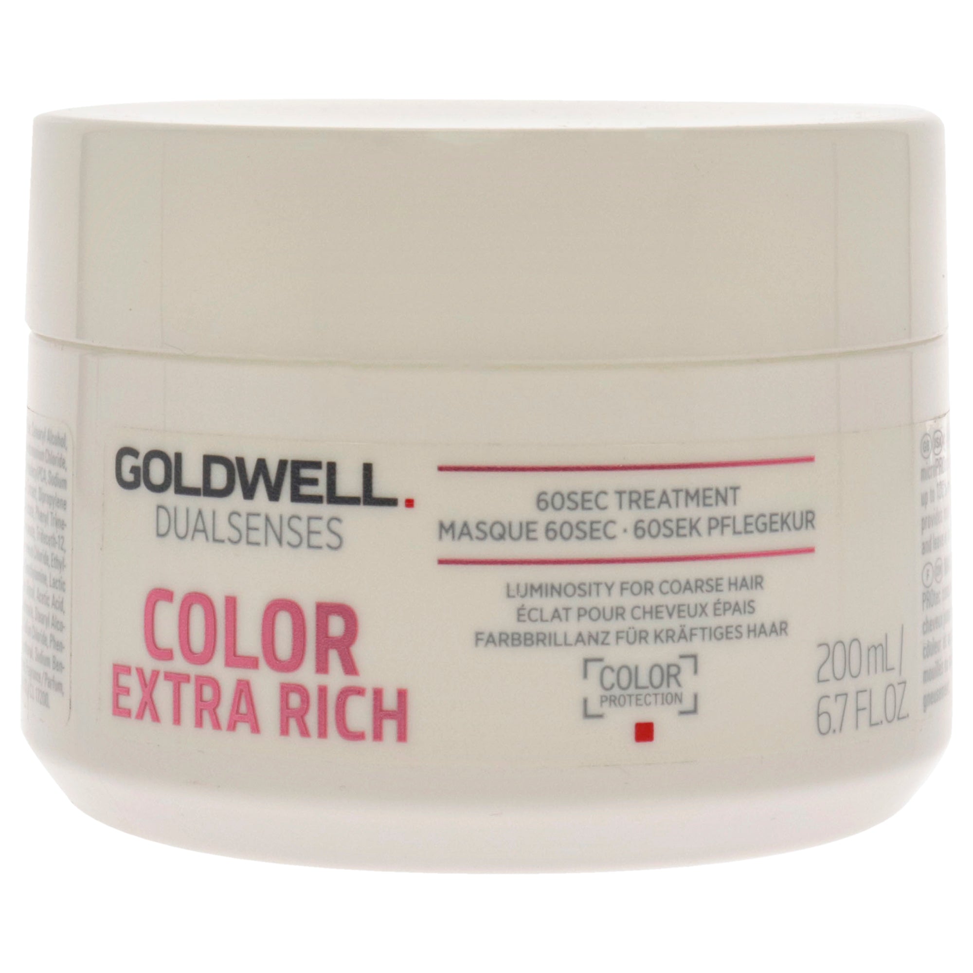 Dualsenses Color Extra Rich 60Sec Treatment by Goldwell for Unisex - 6.7 oz Treatment