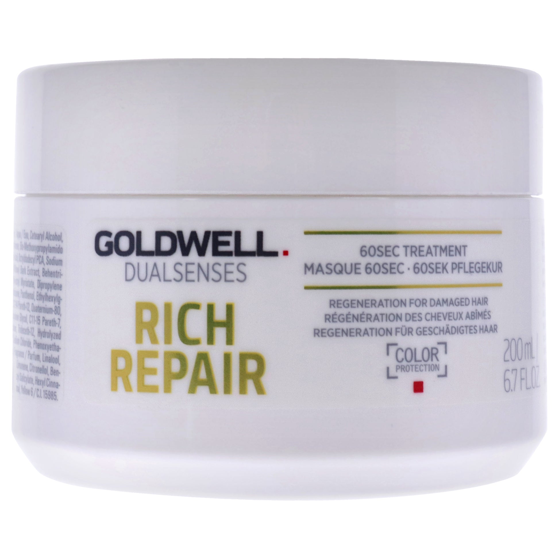 Dualsenses Rich Repair 60 Sec Treatment by Goldwell for Unisex 6.7 oz Treatment