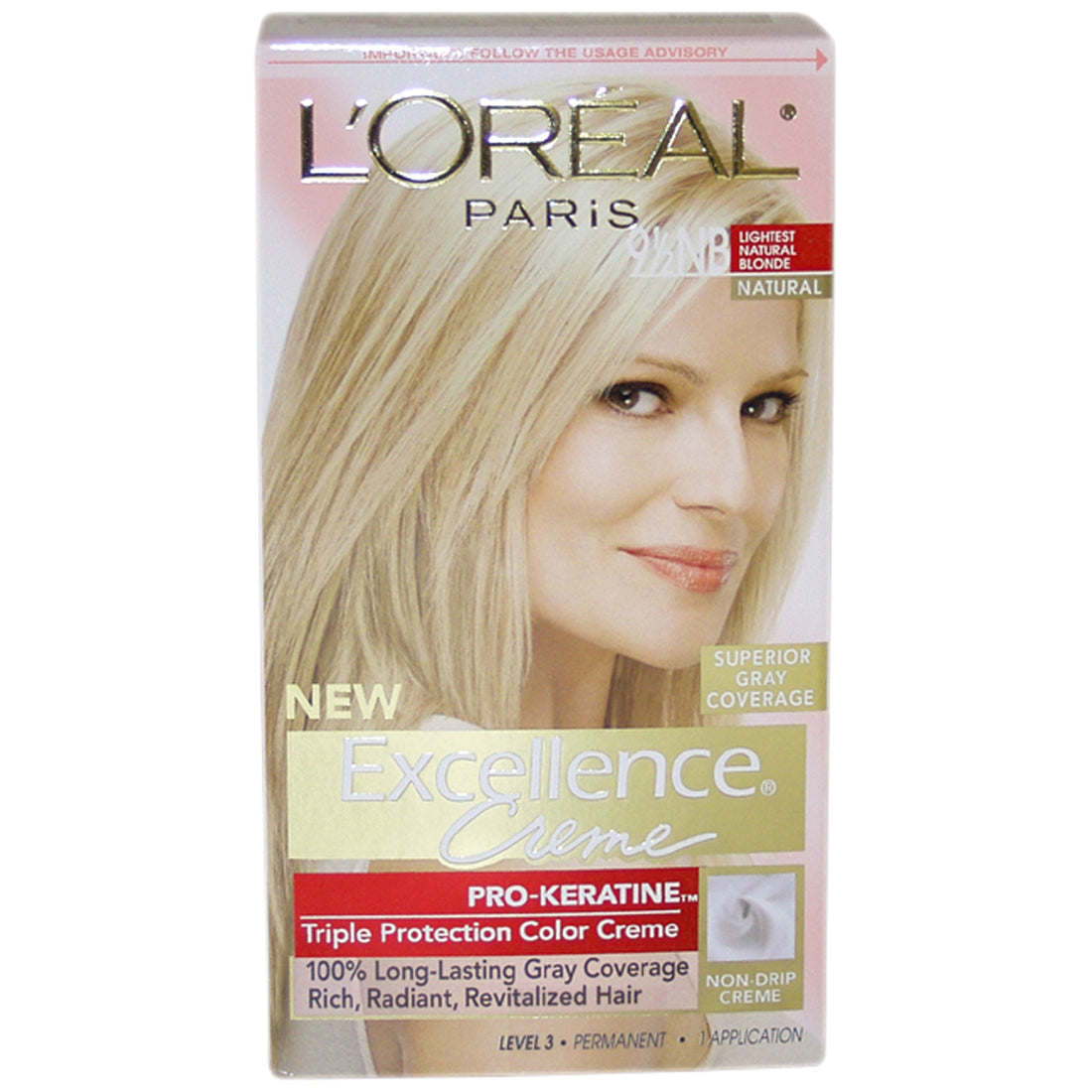 Excellence Creme Pro - Keratine - 9.5 NB Lightest Natural Blonde - Natural