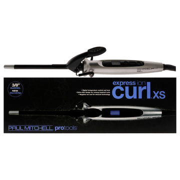 Express Ion Curl XS - Model # C38NA - Black by Paul Mitchell for Unisex - 43167 Inch Curling Iron