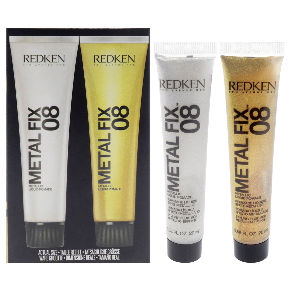 Fashion Collection Metal Fix 08 Metallic Liquid Pomade