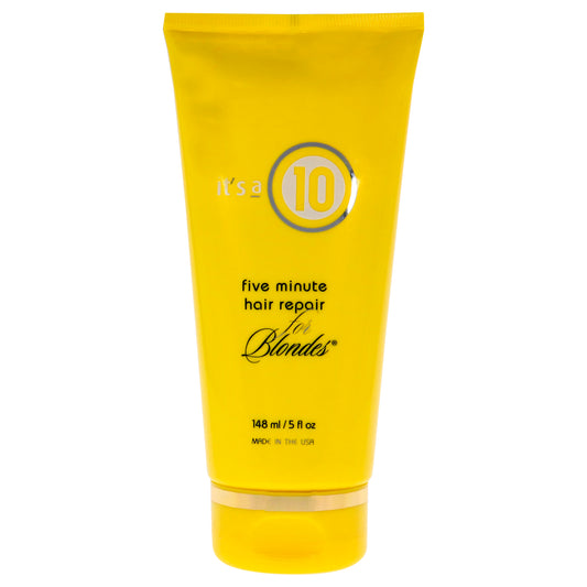 Five Minute Hair Repair For Blondes