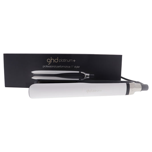 GHD Platinum Plus Professional Performance Styler Flat Iron - White by GHD for Unisex 1 Inch Flat Iron