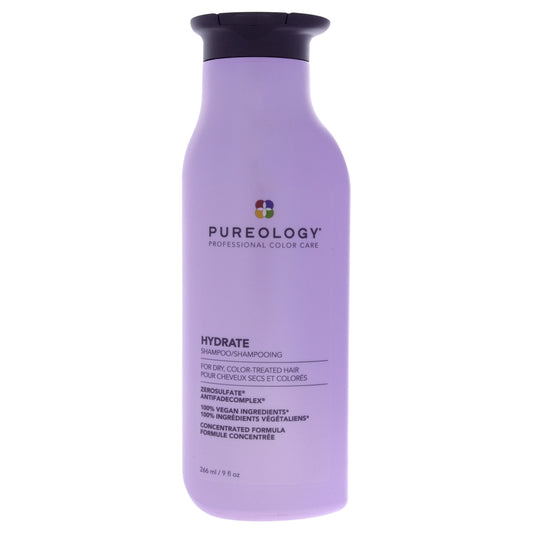 Hydrate Shampoo by Pureology for Unisex 9 oz Shampoo