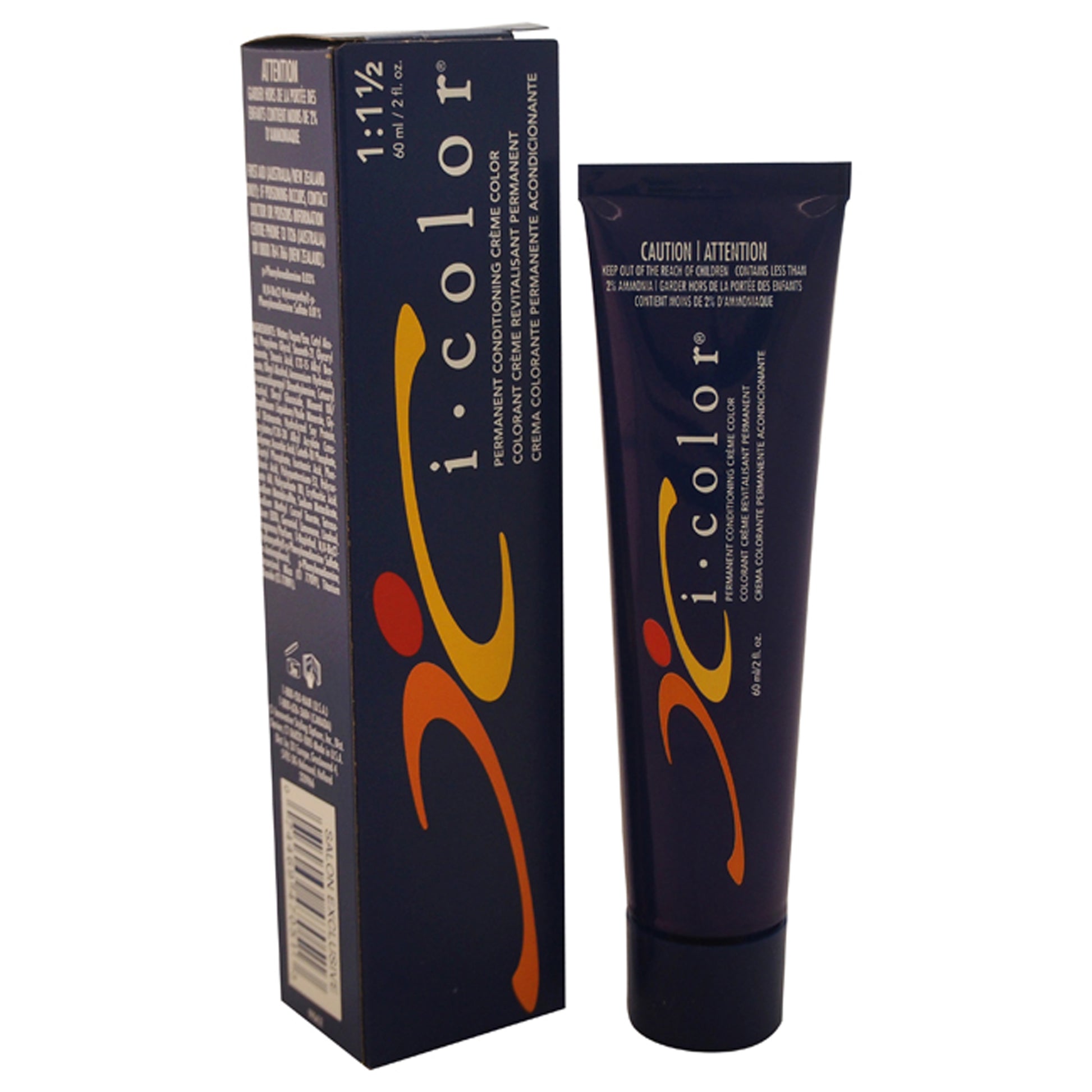I.Color Permanent Conditioning Creme Color - 8SA(8.72) Light Soft Ash Blonde
