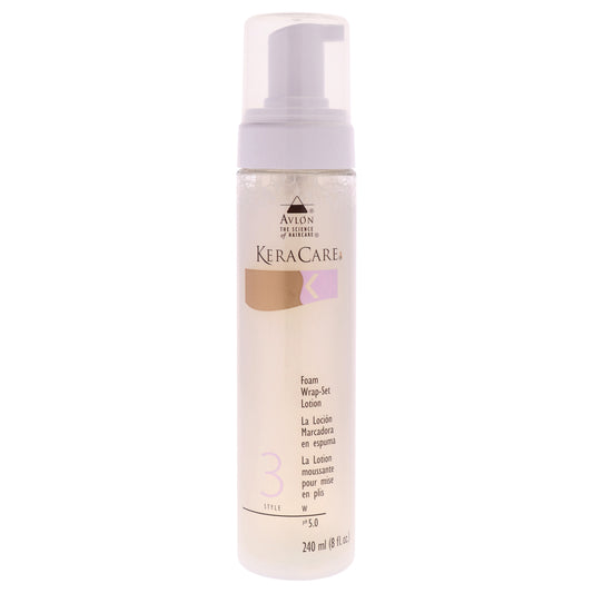 KeraCare Foam Wrap-Set Lotion