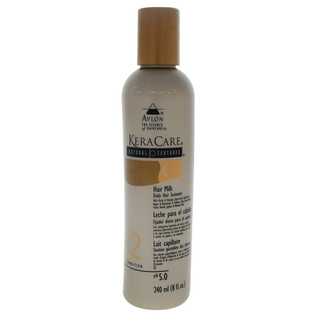 KeraCare Natural Textures Hair Milk by Avlon for Unisex - 8 oz Treatment