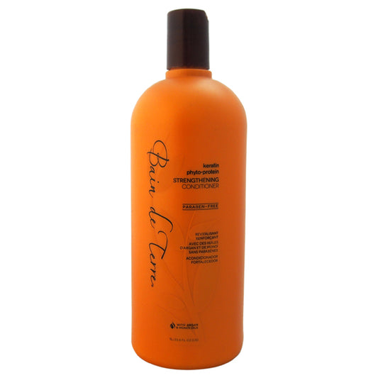 Keratin Phyto-Protein Sulfate-Free Strengthening Conditioner by Bain de Terre for Unisex 33.8 oz Conditioner