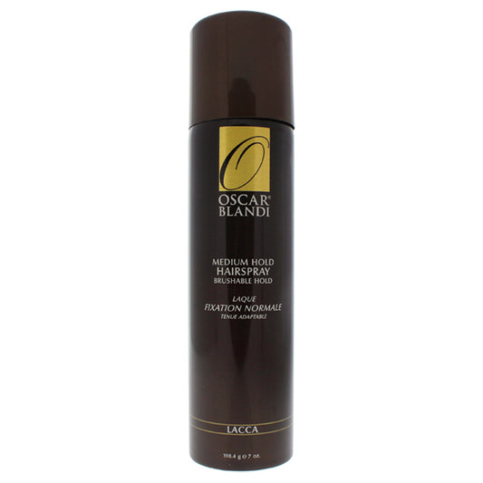Lacca Medium Hold by Oscar Blandi for Unisex - 7 oz Hair Spray