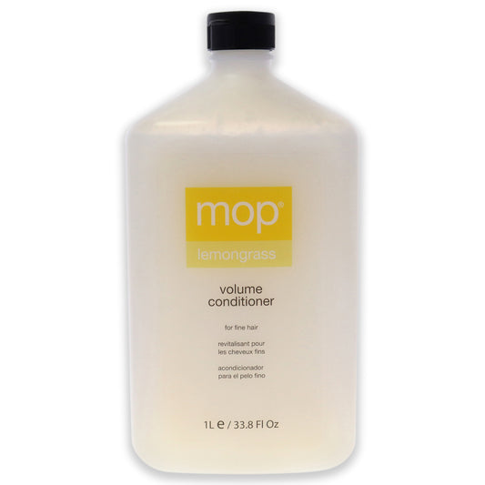 Lemongrass Volume Conditioner by MOP for Unisex - 33.8 oz Conditioner