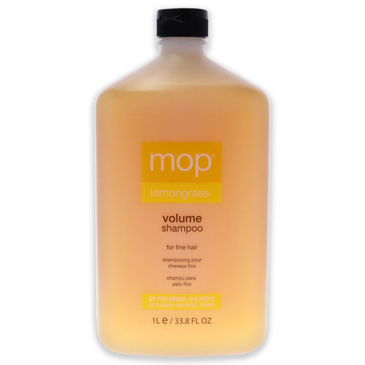 Lemongrass Volume Shampoo by MOP for Unisex - 33.8 oz Shampoo