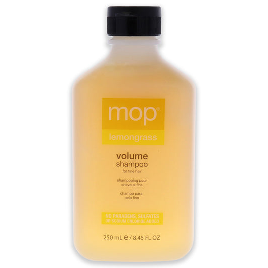 Lemongrass Volume Shampoo by MOP for Unisex - 8.45 oz Shampoo