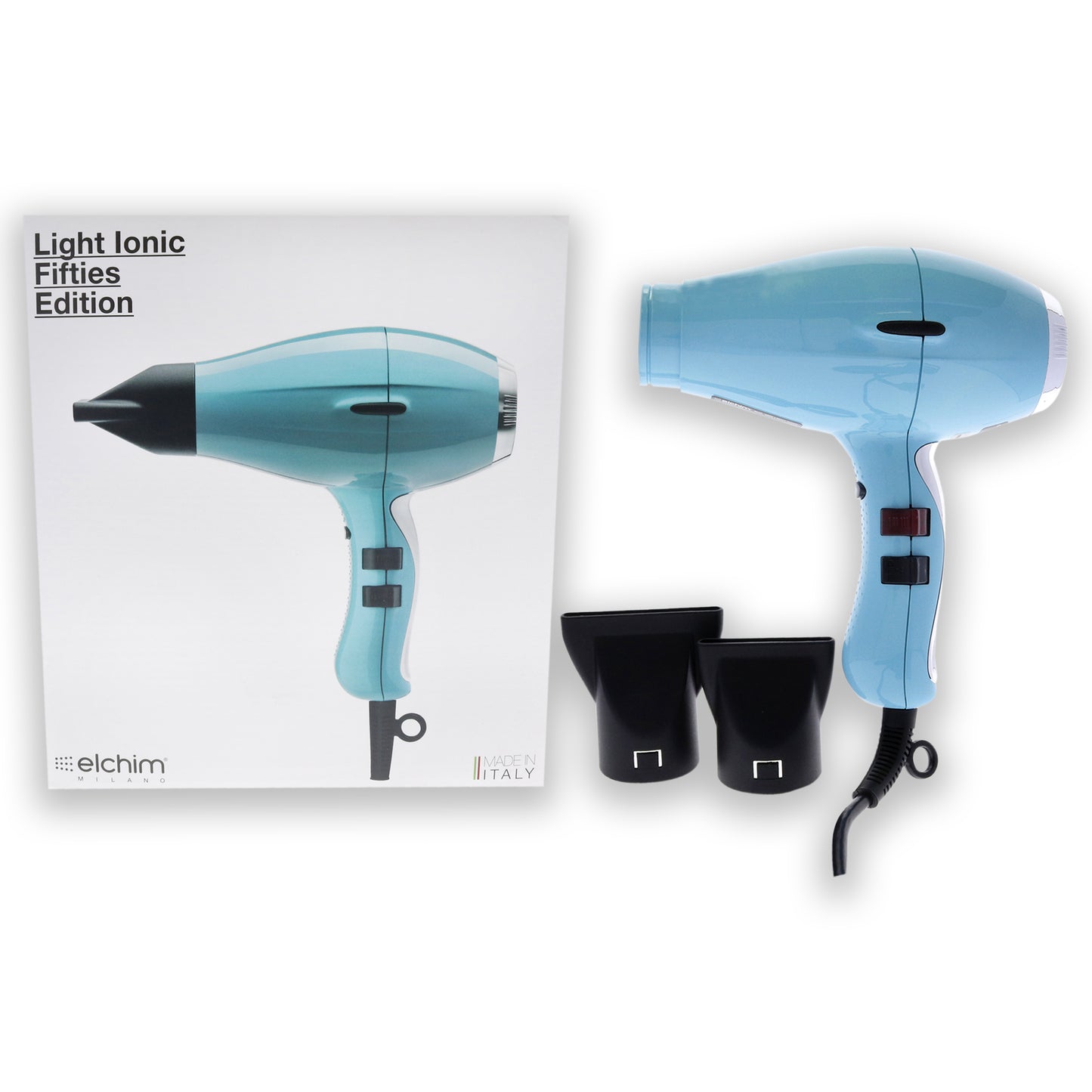 Light Ionic Fifties Edition Hair Dryer - Light Blue