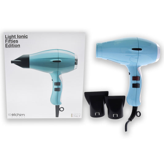 Light Ionic Fifties Edition Hair Dryer - Light Blue