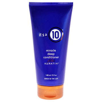 Miracle Deep Conditioner Plus Keratin by Its A 10 for Unisex - 5 oz Conditioner