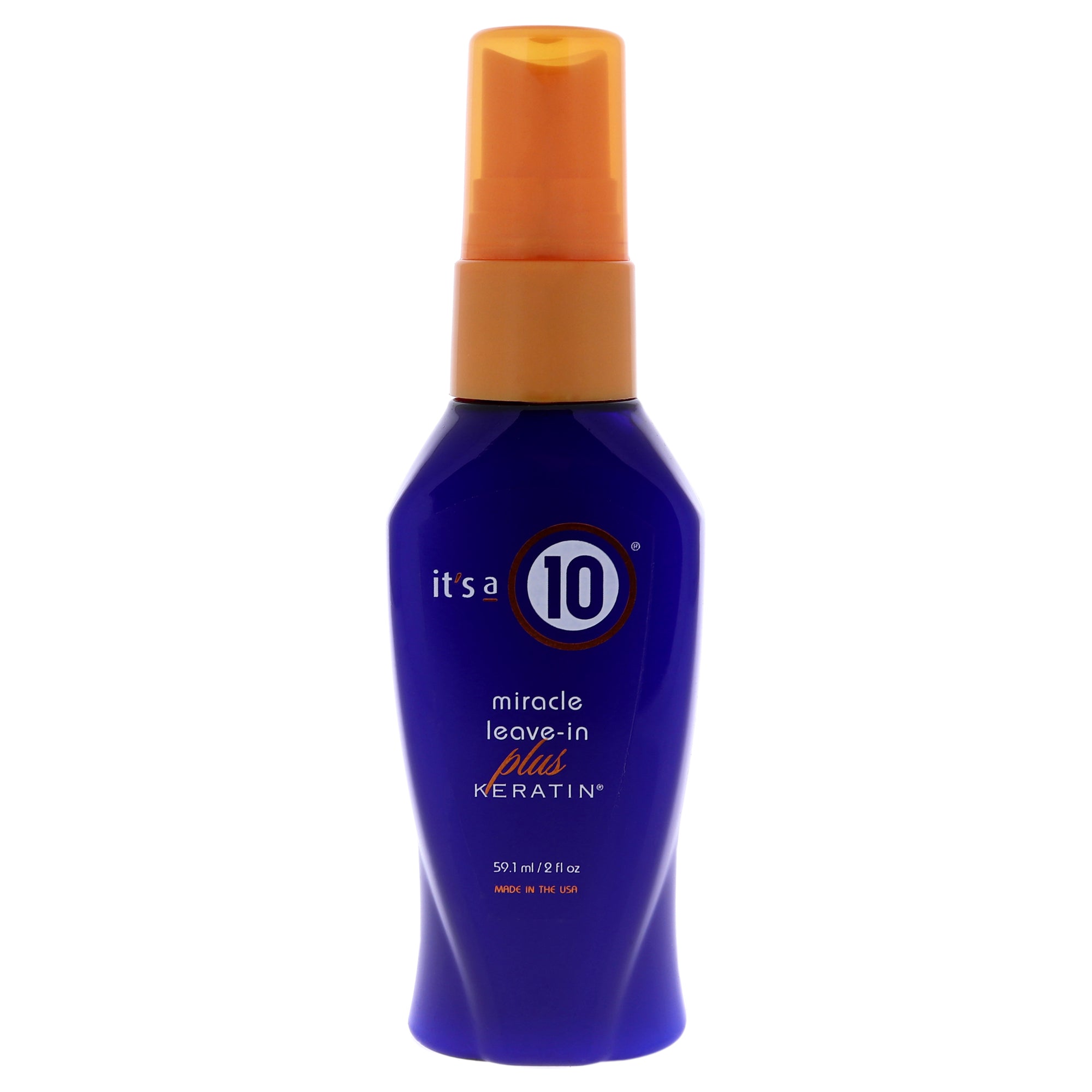 Miracle Leave In Plus Keratin by Its A 10 for Unisex 2 oz Spray