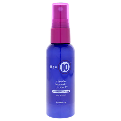 Its A 10 Miracle Leave In Product