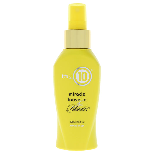 Its A 10 Miracle Leave-In For Blondes