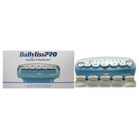 Nano Titanium Professional 20 Roller Hair Set - BABNTCHV21 - Blue