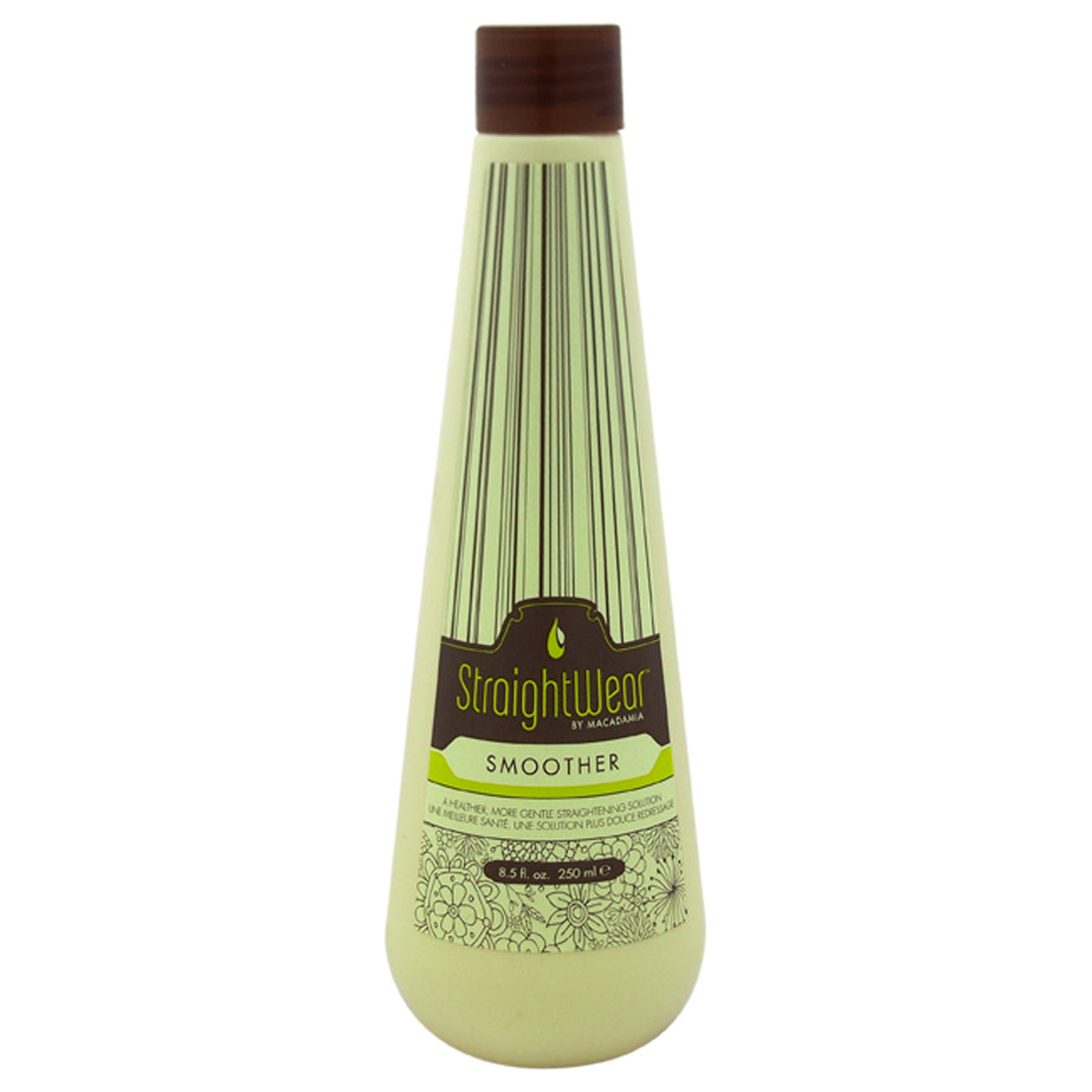 Natural Oil Straightwear Smoother Straightening Solution by Macadamia Oil for Unisex 8.5 oz Smoother