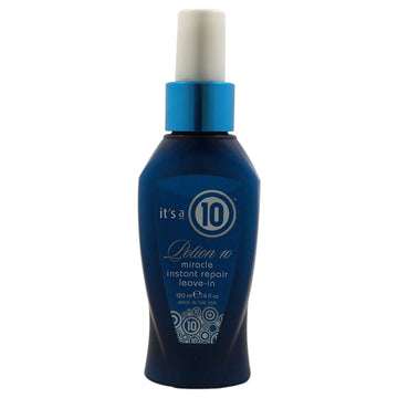 Potion 10 Miracle Instant Repair Leave-In Treatment by Its A 10 for Unisex 4 oz Treatment