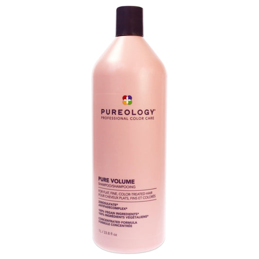 Pure Volume Shampoo by Pureology for Unisex - 1 Liter Shampoo