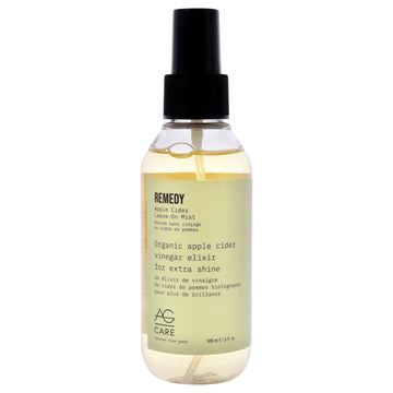 Remedy Apple Cider Vinegar Leave On Mist by AG Hair Cosmetics for Unisex - 5 oz Mist