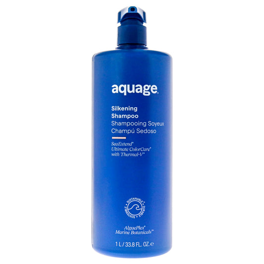 Seaextend Silkening Shampoo by Aquage for Unisex - 33.8 oz Shampoo