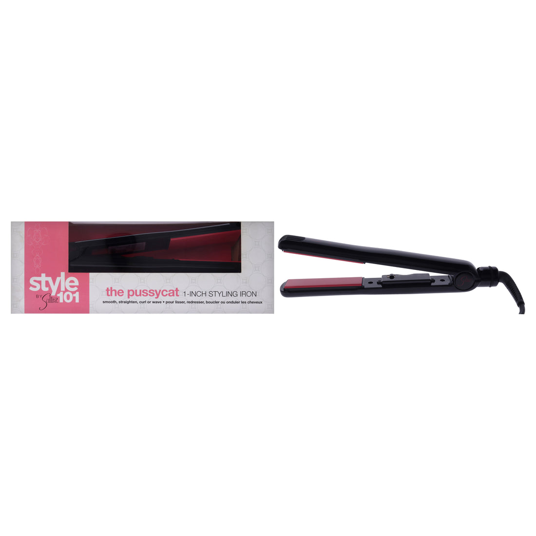 Style 101 The Pussycat Flat Iron - Black