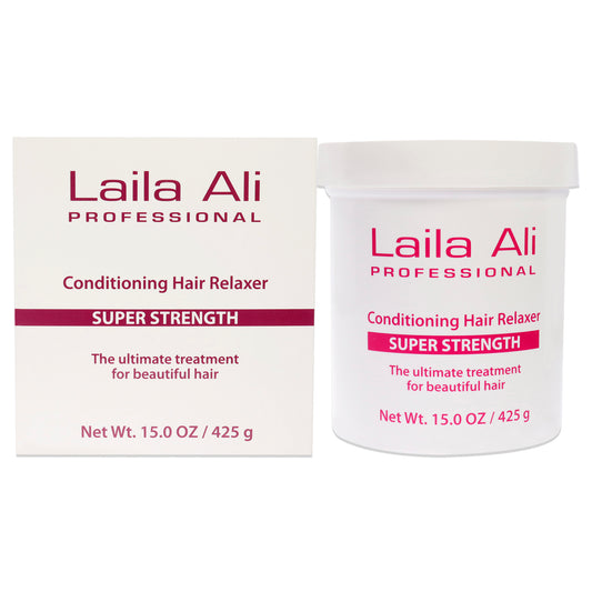 Super Strength Conditioning Hair Relaxer by Laila Ali for Unisex - 15 oz Treatment