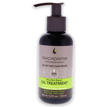 Ultra Rich Repair Oil Treatment by Macadamia Oil for Unisex 4.2 oz Treatment