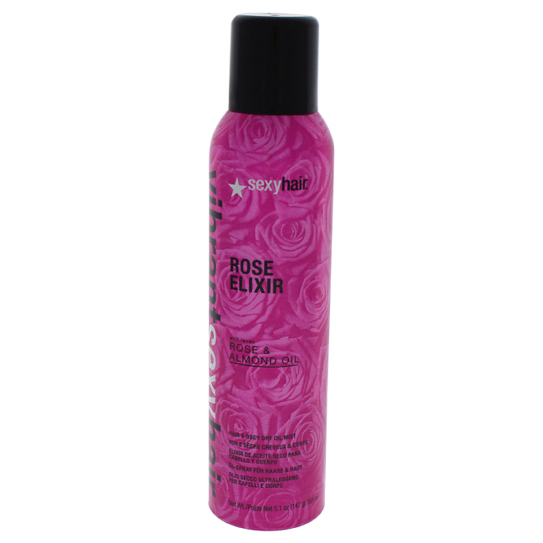 Vibrant Sexy Hair Rose Elixir Hair Body Dry Oil Mist