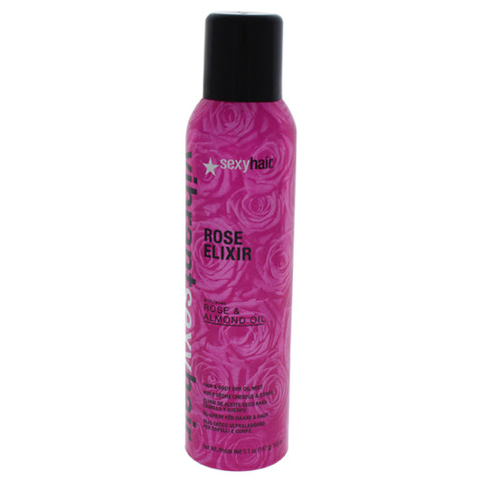Vibrant Sexy Hair Rose Elixir Hair Body Dry Oil Mist