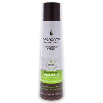 Weightless Repair Shampoo by Macadamia Oil for Unisex - 10 oz Shampoo