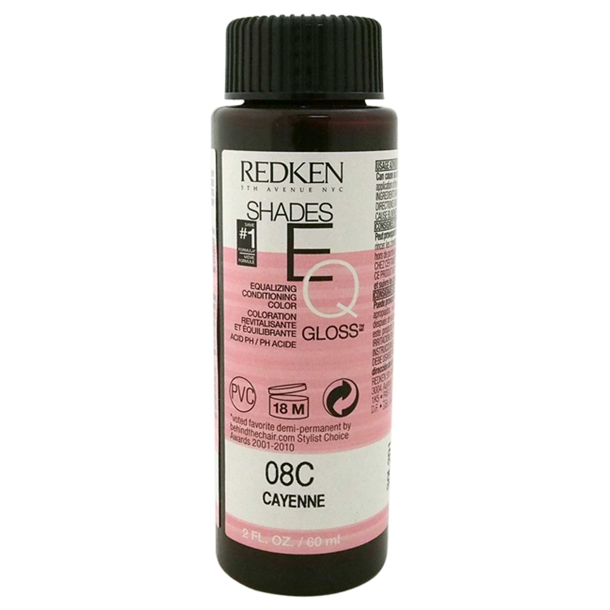 Shades EQ Color Gloss 08C - Cayenne by Redken for Women - 2 oz Hair Color