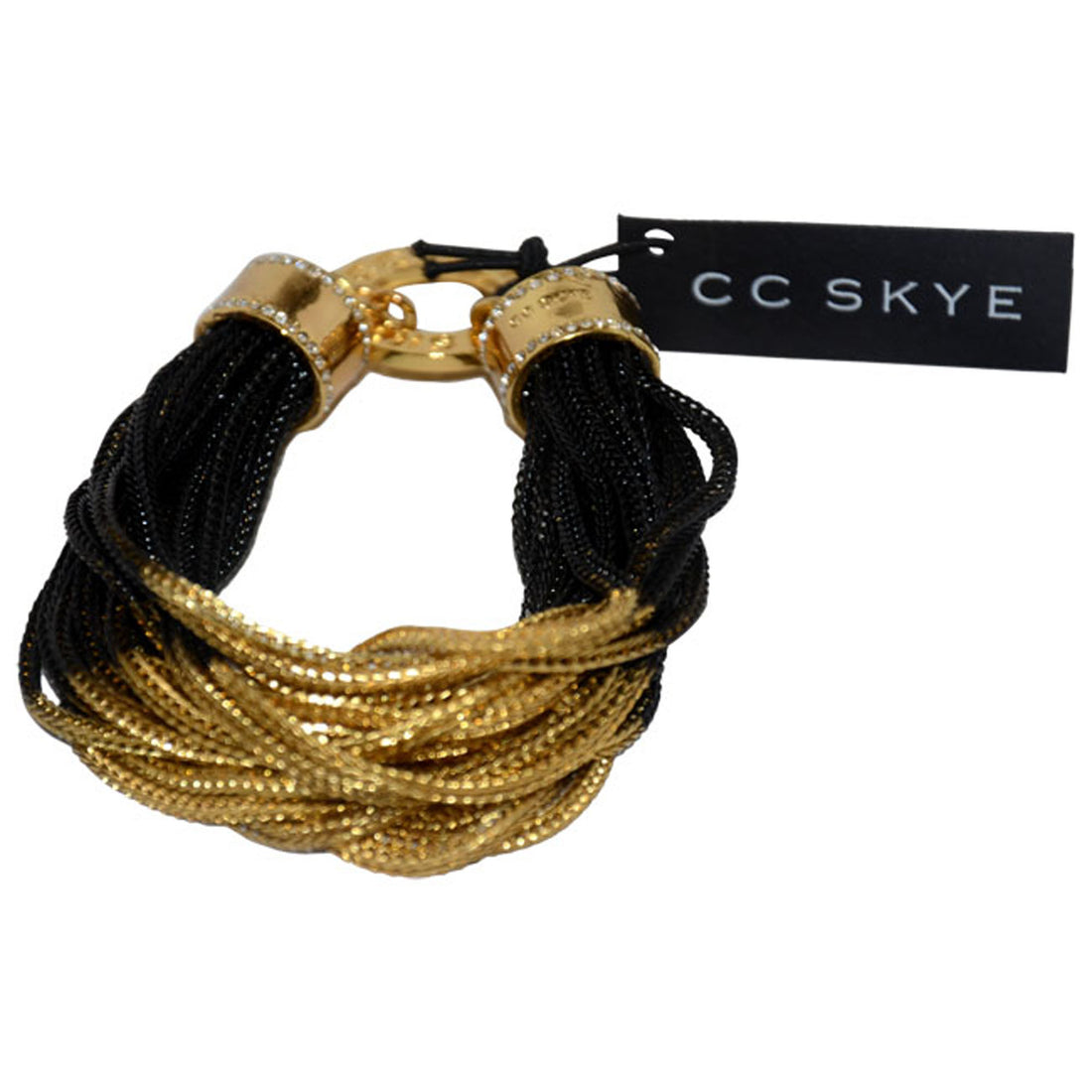 Midnight Bracelet in Black/Gold