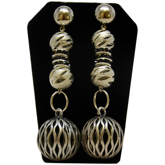 Miroslava Earrings in Sterling Silver by Laruicci for Women - 1 Pair Earrings