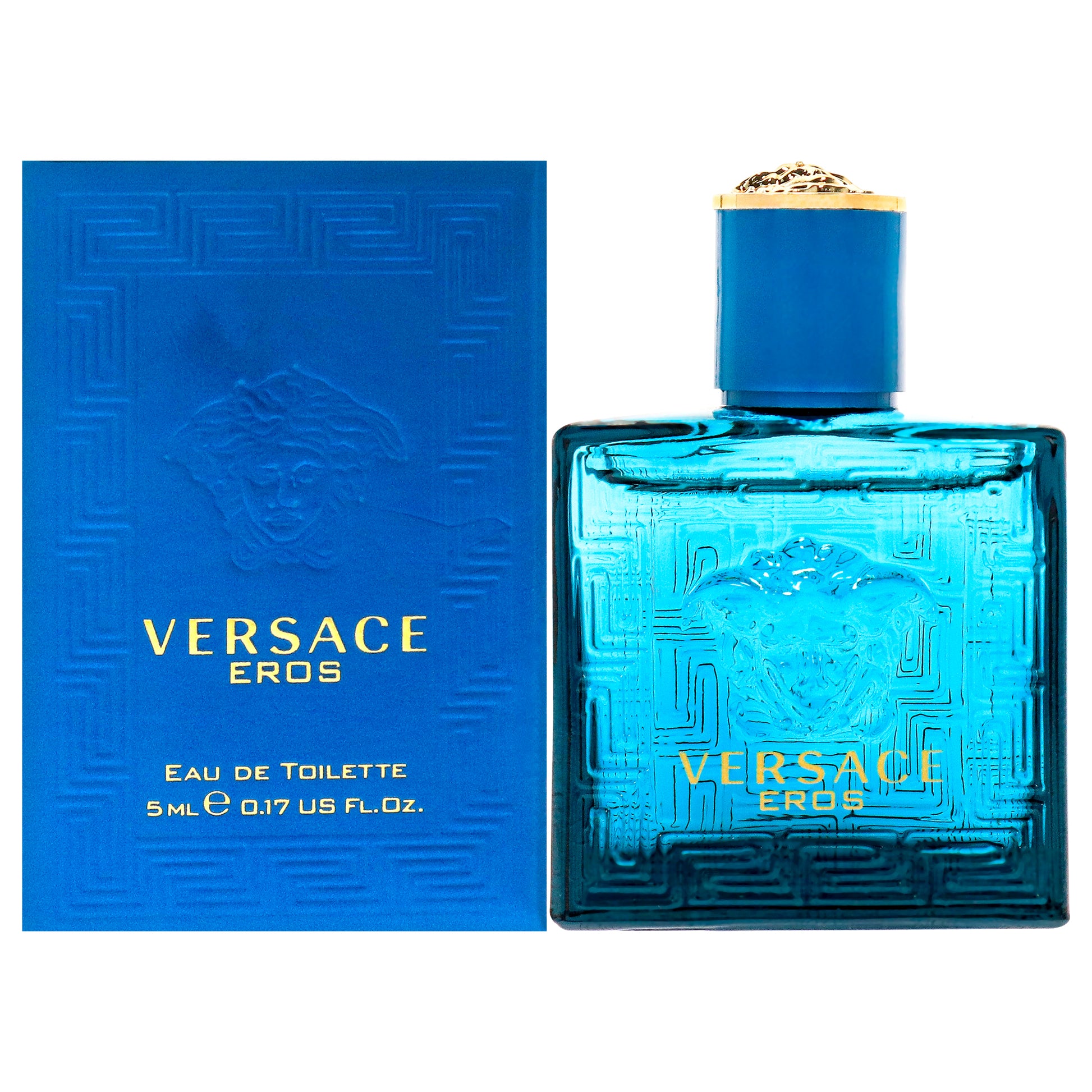 Versace Eros by Versace for Men - 0.17 oz EDT Splash (Mini)