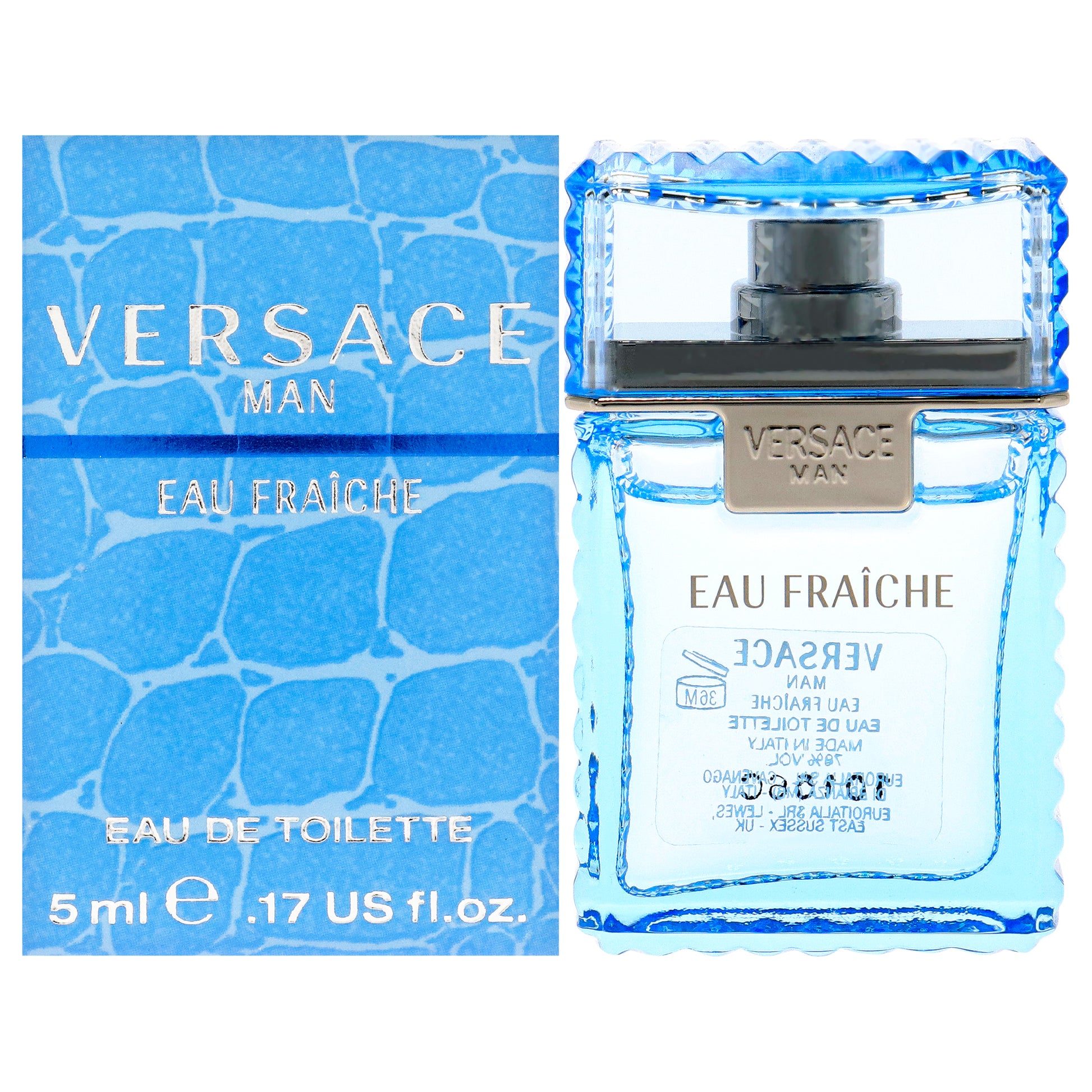 Versace Man Eau Fraiche by Versace for Men - 5 ml EDT Splash (Mini)