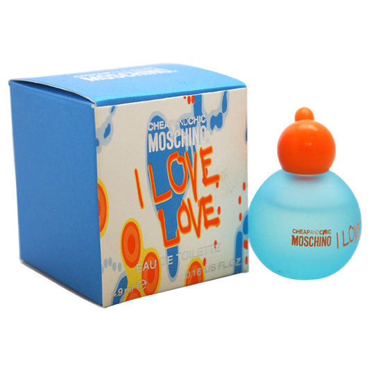 I Love Love Cheap And Chic by Moschino for Women - 4.9 ml EDT Splash (Mini)