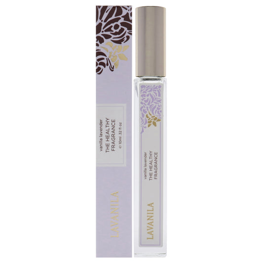 The Healthy Fragrance - Vanilla Lavender by Lavanila for Women - 0.32 oz Roller-Ball (Mini)