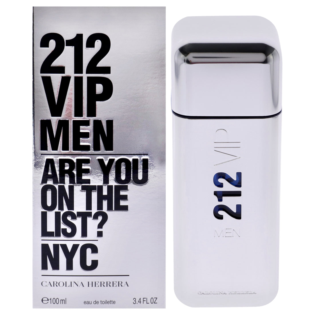 212 VIP by Carolina Herrera for Men - 3.4 oz EDT Spray