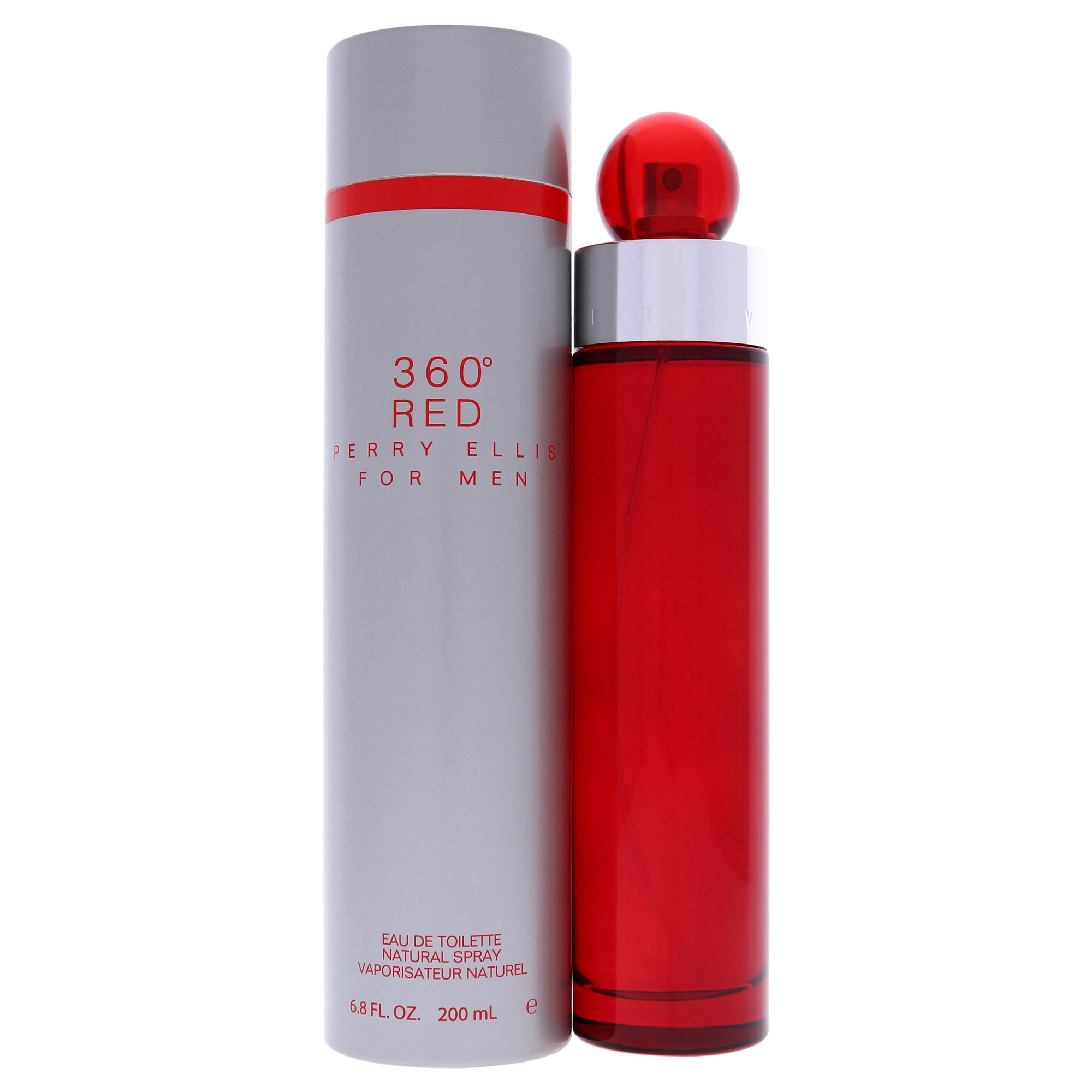 360 Red by Perry Ellis for Men 6.8 oz EDT Spray