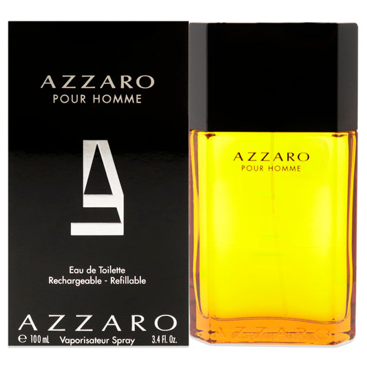 Azzaro by Azzaro for Men 3.4 oz EDT Spray (Refillable)