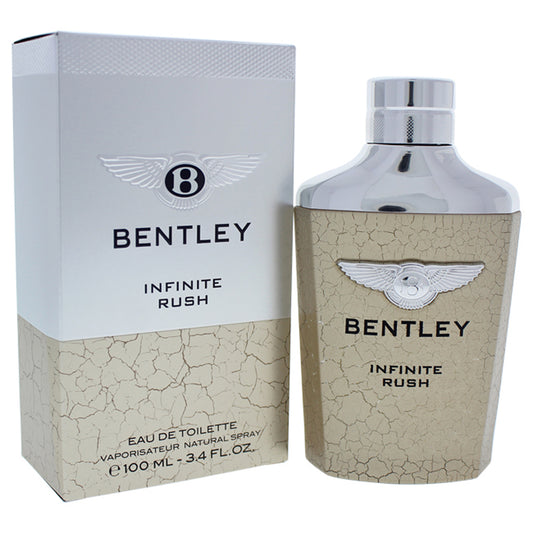 Bentley Infinite Rush by Bentley for Men 3.4 oz EDT Spray