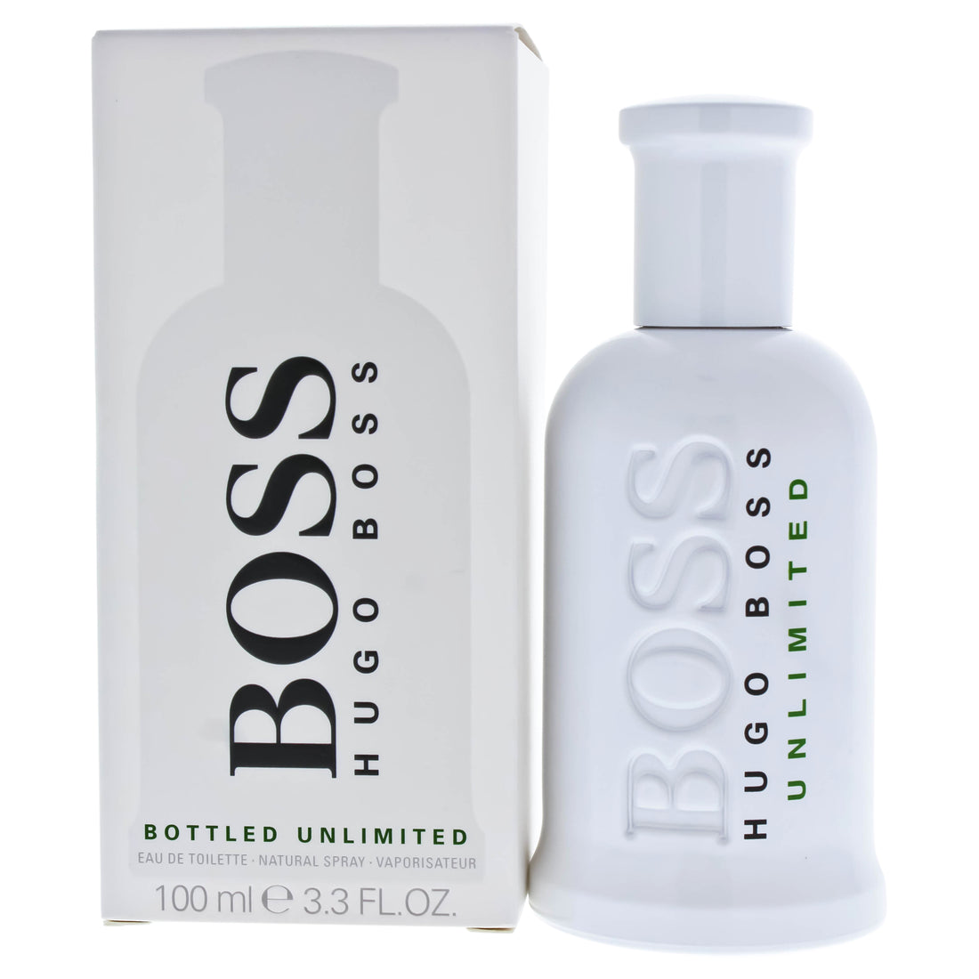 Boss Bottled Unlimited by Hugo Boss for Men 3.3 oz EDT Spray