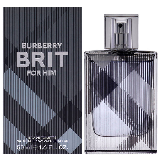 Burberry Brit by Burberry for Men - 1.6 oz EDT Spray