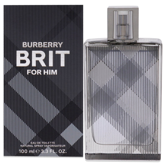 Burberry Brit by Burberry for Men 3.3 oz EDT Spray