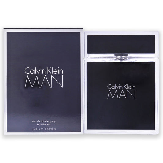 Calvin Klein Man by Calvin Klein for Men 3.4 oz EDT Spray