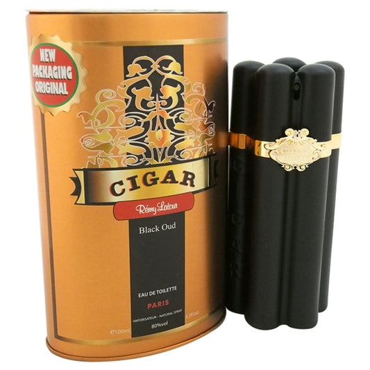 Cigar Black Oud by Remy Latour for Men 3.3 oz EDT Spray